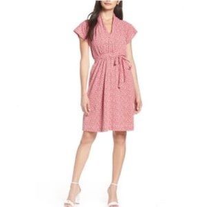 French Connection Elao Floral Knit Jersey Dress Size 10